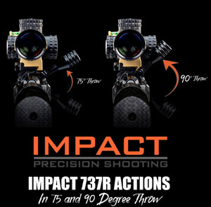 Impact Short Action 75 Degree Replacement Bolt Assembly