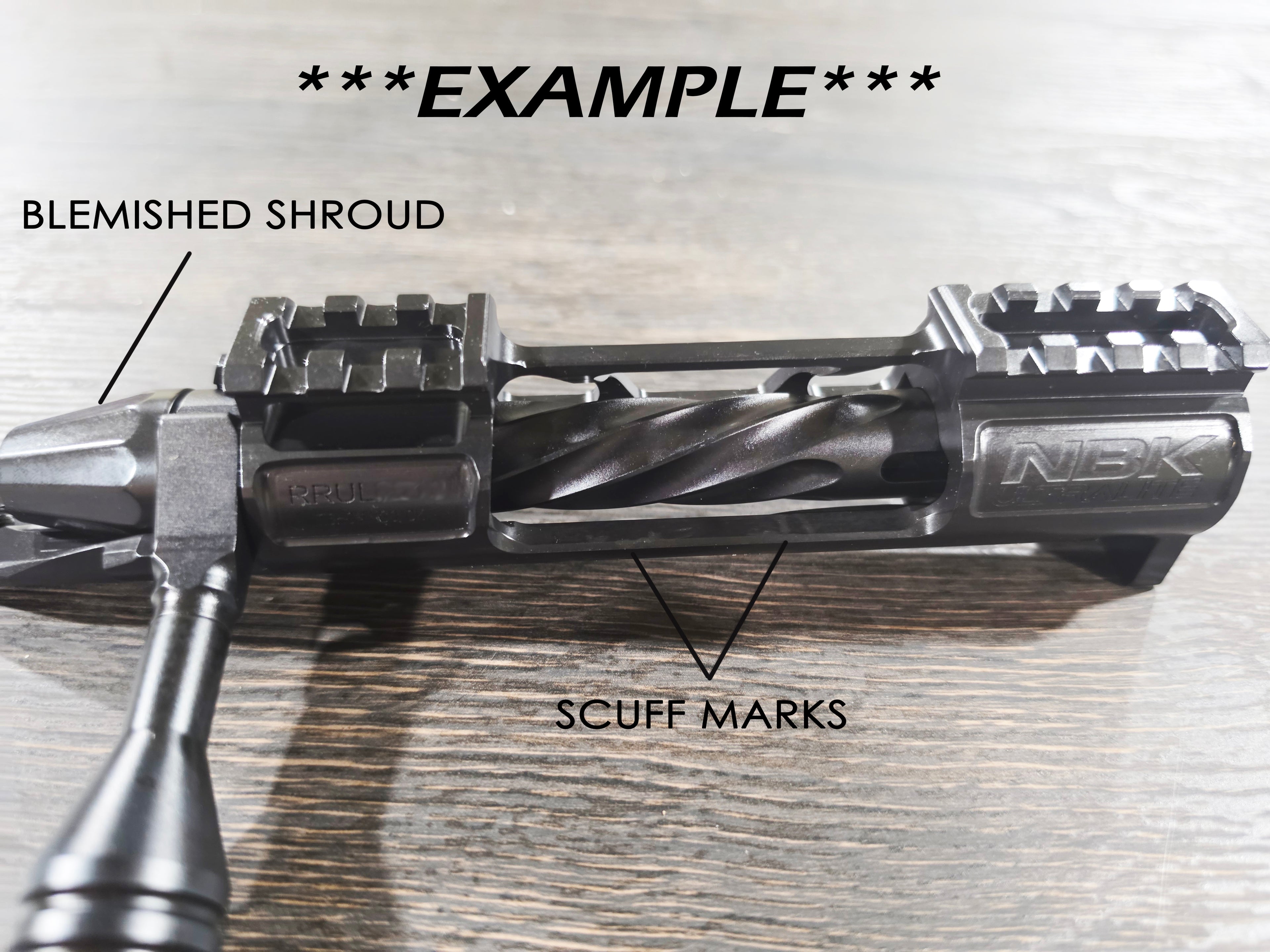 Blem- RH Short Action NBK ULTRALITE- Mag bolt face.